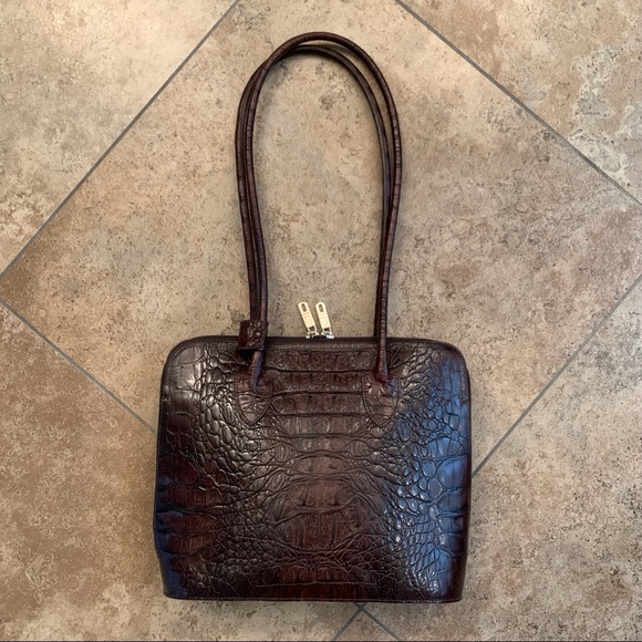 Joan & David Bags New With Tag Joan David Crocodile Shoulder Bag